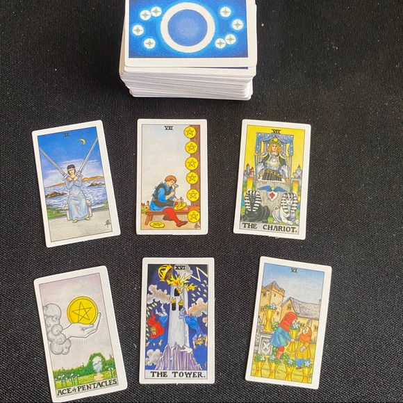 Tiny Universal Waite Key Chain Tarot - Picture 2 of 6